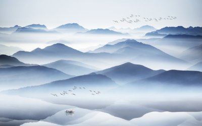 фотообои Лазурный туман