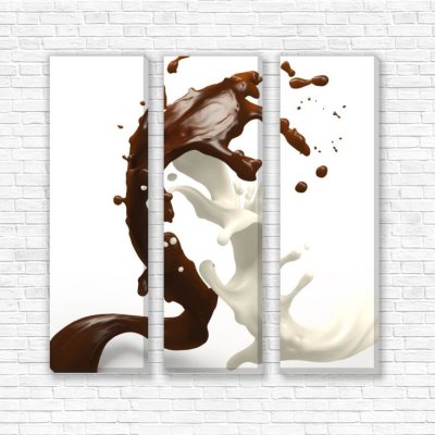 модульные картины Сливки и шоколад