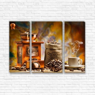 модульные картины Молотый кофе