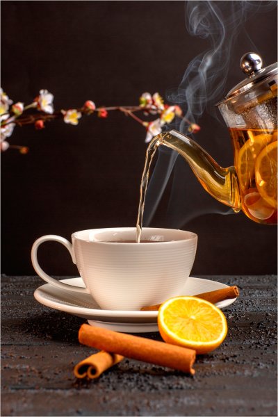 постеры Чай с лимоном